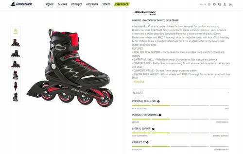 Leszno! Nowe Rolki BLADERUNNER Advantage XT W 23 na Arena.pl