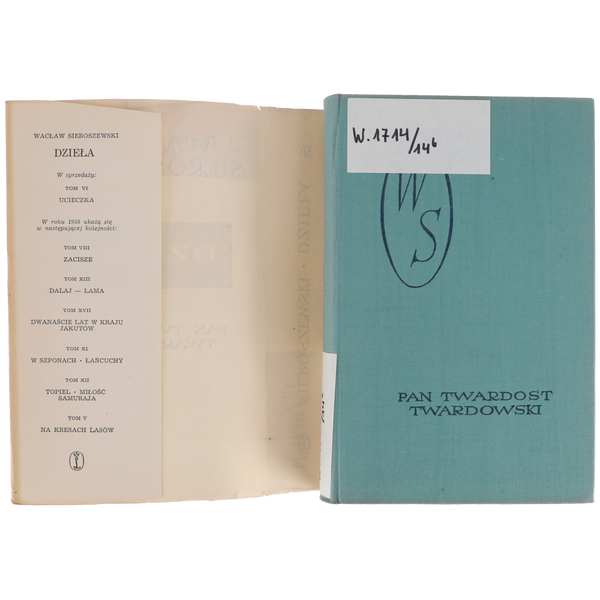 Wacław Sieroszewski Pan Twardost Twardowski 1958 zdjęcie 2