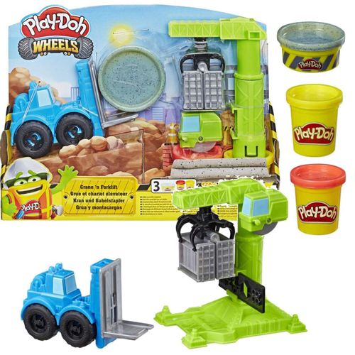 PLAY DOH Wheels Dźwig i wózek widłowy na Arena.pl