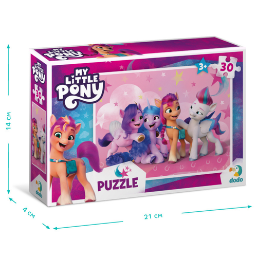 Puzzle My Little Pony 30 Kolorowych Elementów Do Ułożenia Dla Najmłodszych na Arena.pl