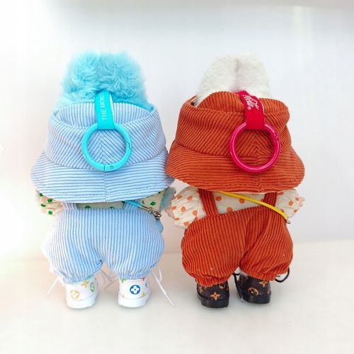 Ubranka dla La bubu 1-3 Gen: Niebieskie Spodnie, Okulary, Buty, Aparat na Arena.pl