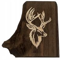 Obraz drewno Jeleń na prezent stylowy oryginalny