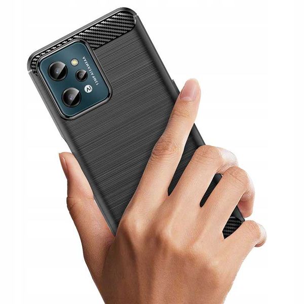 Spacecase Carbon Realme C31 Czarny zdjęcie 5