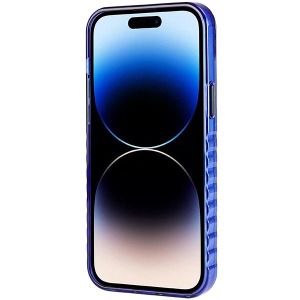 Etui Audi do iPhone 14 Pro Max, Niebieski, MagSafe zdjęcie 5