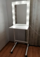 Mobilne stanowisko do makijażu/makeupu Hollywood