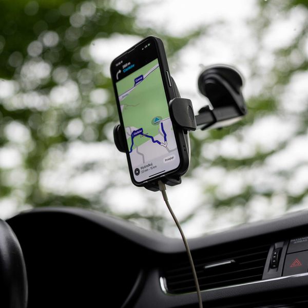 Spacecase Car Holder Sc13 Ghost Dash/Windshield Black zdjęcie 9