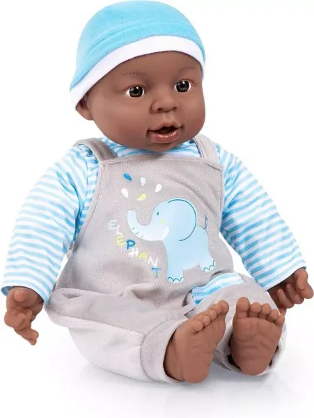 Lalka Interactive Baby 40cm niebieska zdjęcie 1