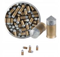 NAJLEPSZY SRUT STALOWY TEFLONOWY 4,5mm OSTRY ŚRUT do wiatrówki golden