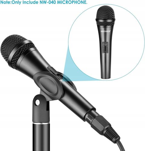 Neewer NW-040 profesjonalny mikrofon dynamiczny kardioidalny czarny na Arena.pl