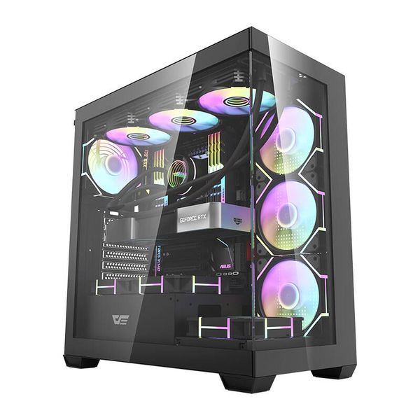 Obudowa Darkflash DS900 ARGB Czarny zdjęcie 1