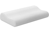 Poduszka Ortopedyczna Profilowana Pianka Memory 50x30 cm do Spania Biała