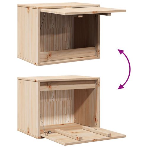 Szafka ścienna, 45x30x35 cm, lite drewno sosnowe na Arena.pl