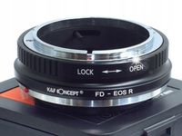 Adapter Redukcja na Obiektyw Canon FD do CANON EOS R RF RP R3 R5 R6 R7 K&F