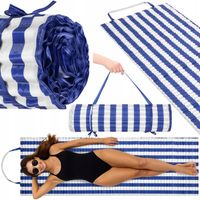 MATA PLAŻOWA KARIMATA NA PLAŻĘ KAMIENISTĄ PIANKA MATERAC 180x60cm MIĘKKA