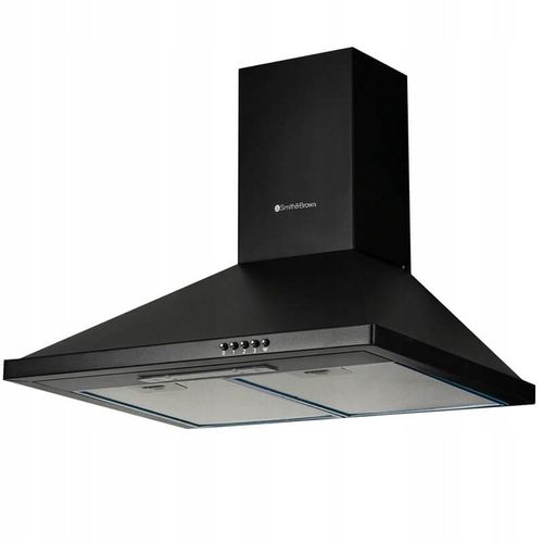 OKAP KUCHENNY KOMINOWY ŚCIENNY 60CM CZARNY LED na Arena.pl