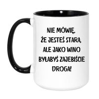 Duży Biało-Czarny 450 ml