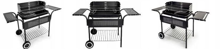 Grill węglowy Modern Home 53 x 34 cm zdjęcie 4