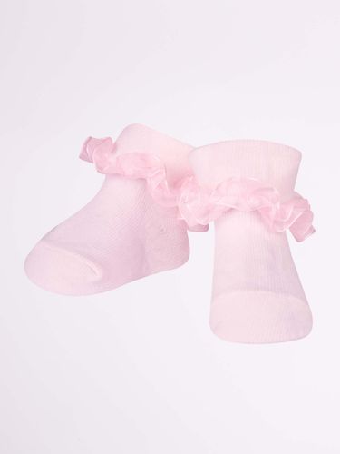 Skarpety niemowlęce bawełniane z falbanką 6PAK 3-6 miesięcy YOCLUB na Arena.pl