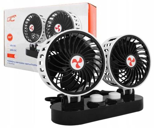 WENTYLATOR SAMOCHODOWY DO AUTA 24V MOCNY na Arena.pl