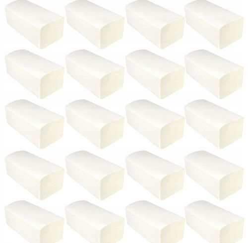 Ręcznik Papierowy ZZ BIO 100% BIAŁY GRUBY CELULOZA 2w 21cm x 23cm 3000szt na Arena.pl