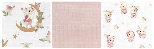 PIELUCHA pieluszka tetrowa 5-PAK ZESTAW 5 sztuk pieluszki z tetry BAWEŁNA na Arena.pl