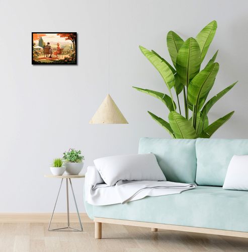 Plakat 35x25cm Retro Randka na Arena.pl