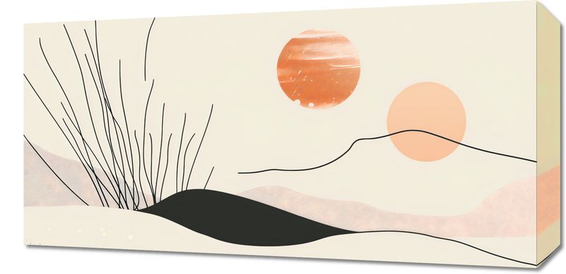 Obraz 60x30cm Miękkie Wzgórze zdjęcie 1