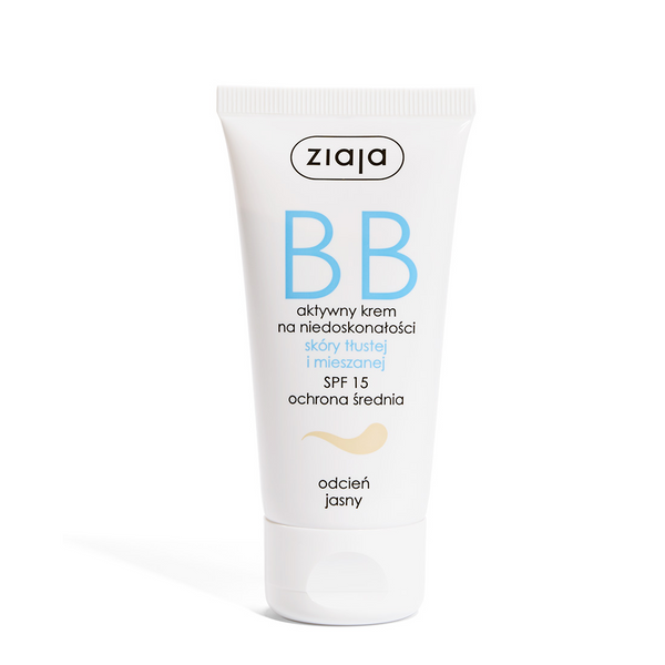 Ziaja BB krem skóry tłustej - odcień jasny zdjęcie 1