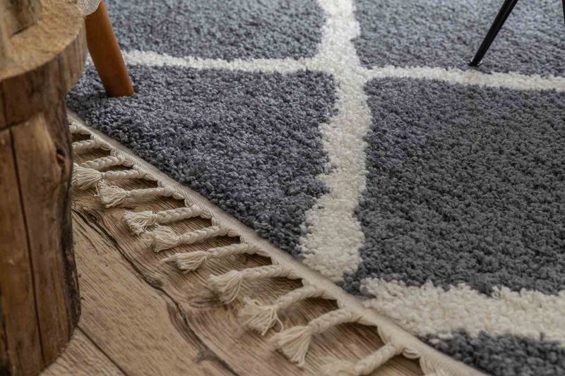 RUG/LU/WELBEN/CROSS/GREY/70x250 zdjęcie 13