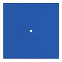 Poszycie kwadratowe na parasol 3x3m NIEBIESKI