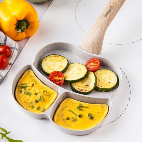 patelnia marmurkowa do jajek placków 3 sekcje klausberg kb-7824 na Arena.pl