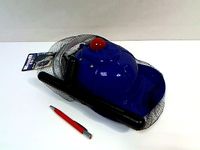 Kask policjanta + pałka w siatce 13195