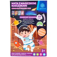 zestaw kreatywny mata z magicznymi naklejkami magiczny kosmos