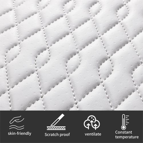 Pokrowiec Na Fotel Samochodowy Do Tesla Model Y Biały Skóra Napa 2 Sztuki na Arena.pl