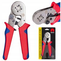 Zaciskarka do Tulejek Praska do Kabli Konektorów Końcówek 0,25-10mm2 NEKU