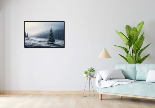 Plakat 86,4x56,8cm Samotna Choinka na Arena.pl