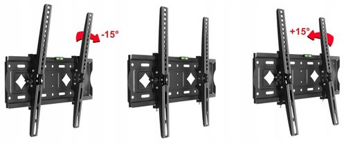 Super Mocny Uchwyt do Telewizora 25-80 cali 80kg Regulacja nachylenia na Arena.pl