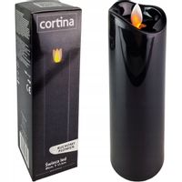 ŚWIECZKA LED WKŁAD DO ZNICZA RUCHOMY PŁOMIEŃ NA BATERIE ŚWIECA 17CM