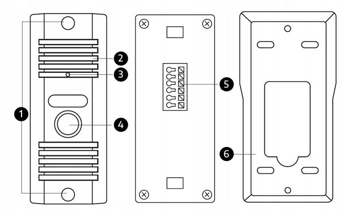 Domofon Bezsłuchawkowy Głośnomówiący FURTKA BRAMA zdjęcie 10