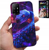 ETUI DO OPPO RENO 5Z / A94 5G - WĄŻ KOBRA GRZECHOTNIK GADY CASE + FOLIA