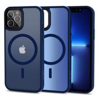 Etui Tech-Protect Magmat TPU i PC DO iPhone 12 12 Pro Matowe Granatowe