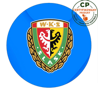 Opłatek na tort WKS Śląsk Wrocław