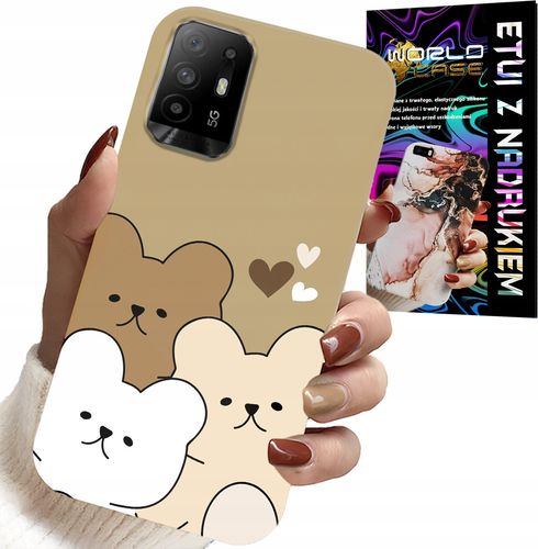 ETUI DO OPPO RENO 5Z / A94 5G - MIŚ, MISIE WZORY DLA NAJMŁODSZYCH DZIECI na Arena.pl