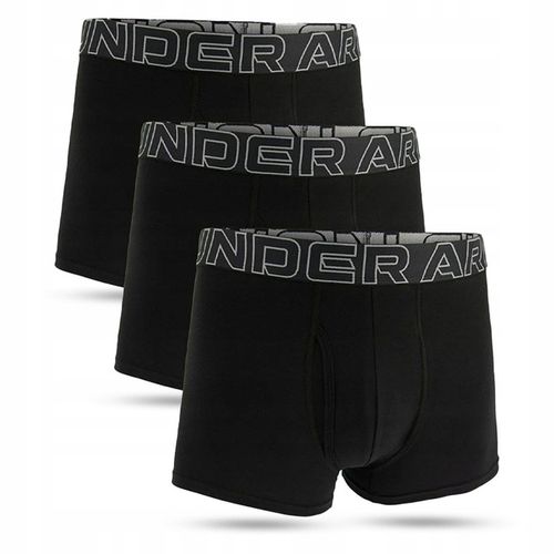 BOKSERKI MĘSKIE UNDER ARMOUR MAJTKI SPORTOWE BAWEŁNA KOMFORT 3" 1383891-001 na Arena.pl