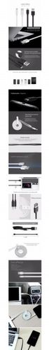 Kabel USB Typ C 120cm Dwustronny White na Arena.pl