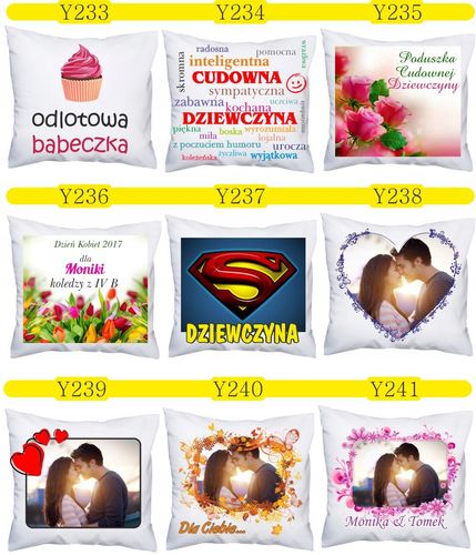 prezent NA dzień chłopaka męża FOTO poduszka na Arena.pl