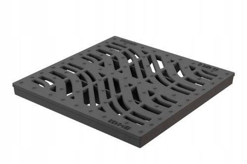 Studzienka podwórzowa rewizyjna z kratą żeliwną C250 MaxPol 300x300 do na Arena.pl