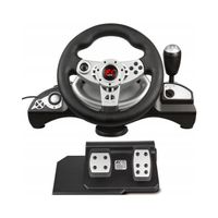 KIEROWNICA do Gier PC PS4 PS3 XBOX ONE ANDROID BIEGI PEDAŁY NanoRS RS700