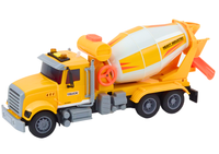 DLA NAJMŁODSZYCH  BETONIARKA Z NAPĘDEM FRYKCYJNYM  DZWIEKI