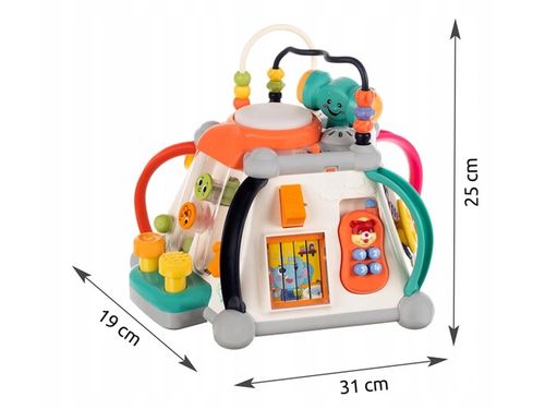 KOSTKA SENSORYCZNA INTERAKTYWNA SORTER EDUKACYJNY na Arena.pl
